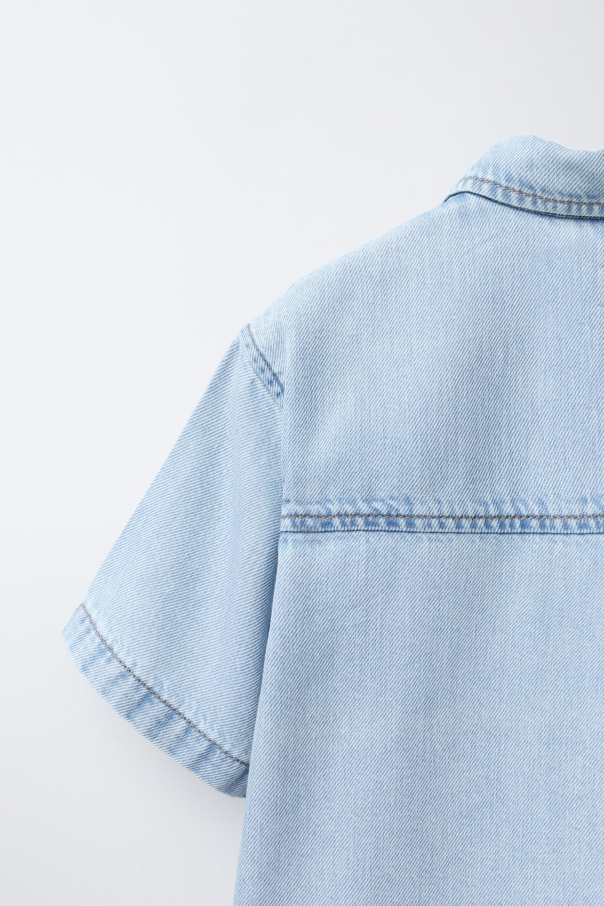 CHEMISE EN DENIM FLUIDE